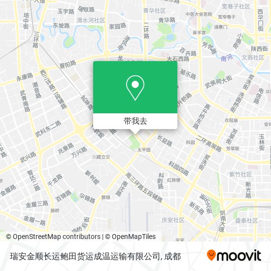 瑞安金顺长运鲍田货运成温运输有限公司地图