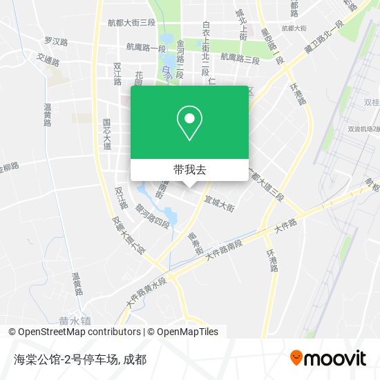 海棠公馆-2号停车场地图