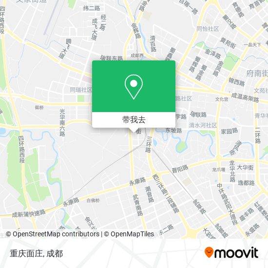 重庆面庄地图