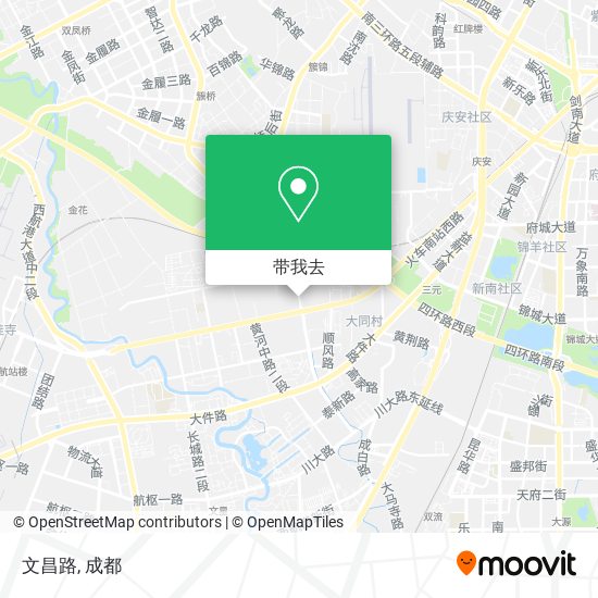 文昌路地图