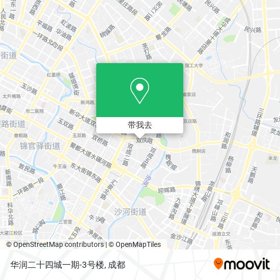 华润二十四城一期-3号楼地图