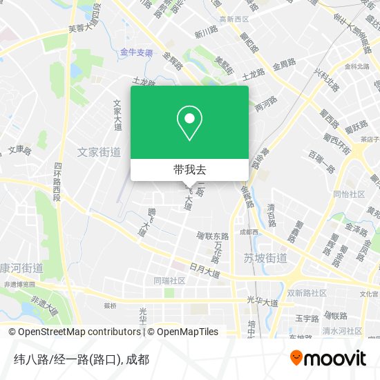 纬八路/经一路(路口)地图