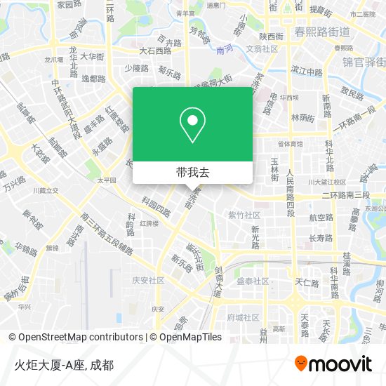 火炬大厦-A座地图