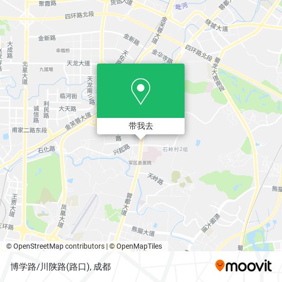 博学路/川陕路(路口)地图