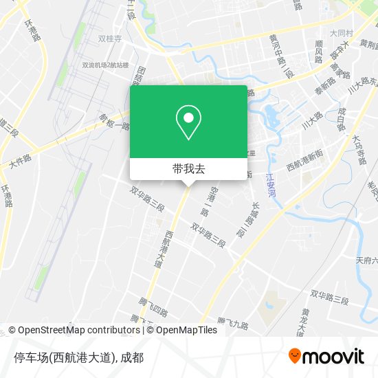 停车场(西航港大道)地图