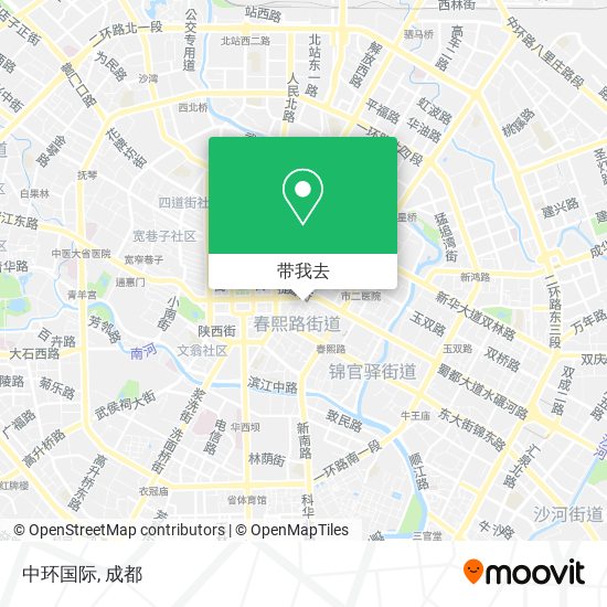 中环国际地图
