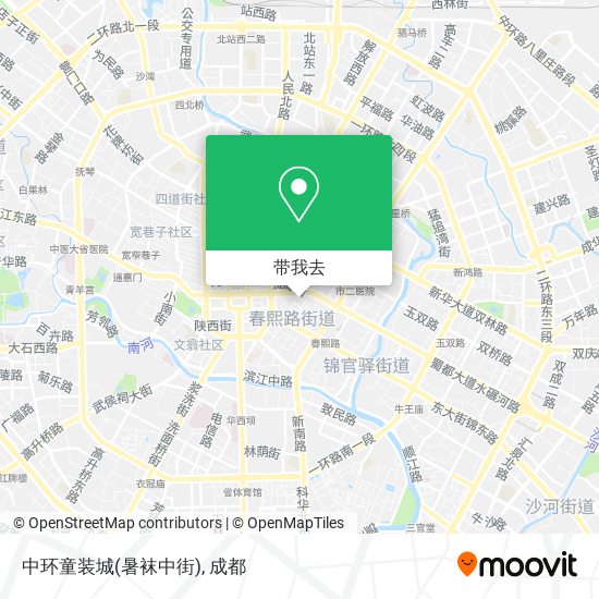 中环童装城(暑袜中街)地图