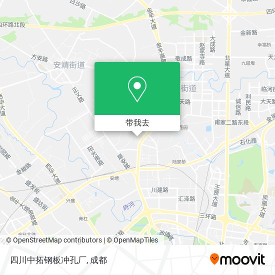 四川中拓钢板冲孔厂地图