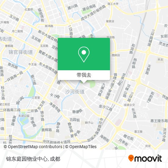 锦东庭园物业中心地图