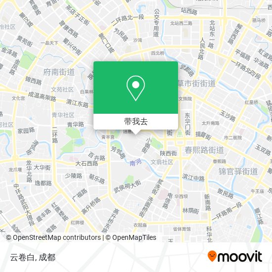 云卷白地图