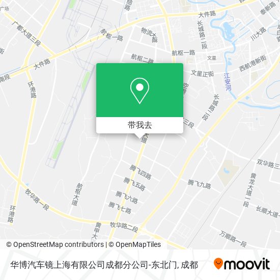 华博汽车镜上海有限公司成都分公司-东北门地图