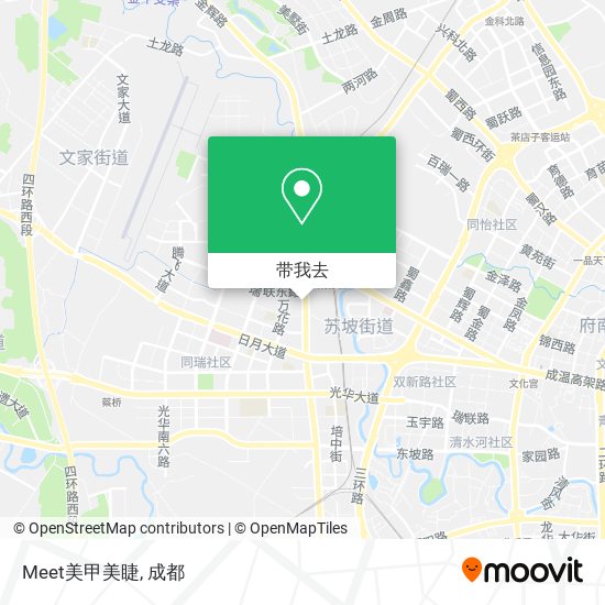 Meet美甲美睫地图