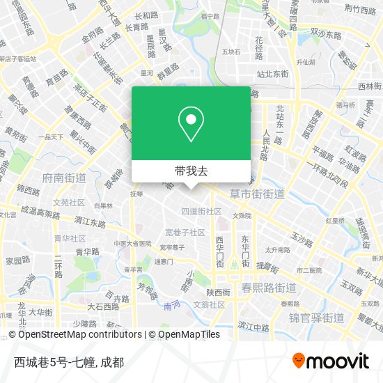 西城巷5号-七幢地图