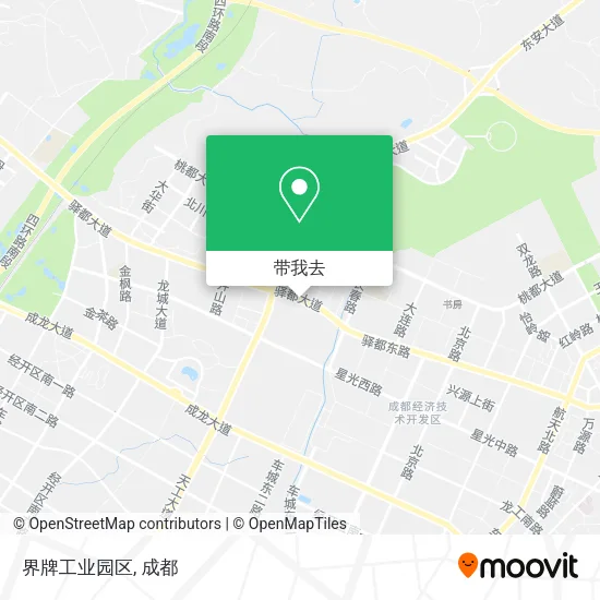 界牌工业园区地图