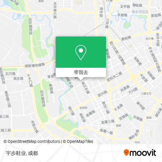 宇步鞋业地图