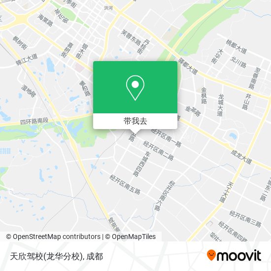 天欣驾校(龙华分校)地图