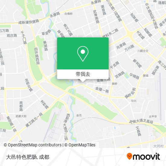 大邑特色肥肠地图