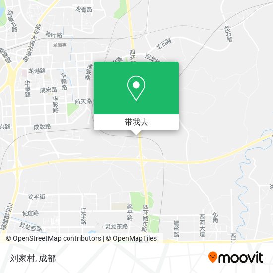刘家村地图