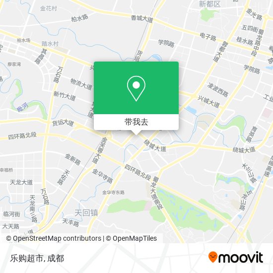 乐购超市地图