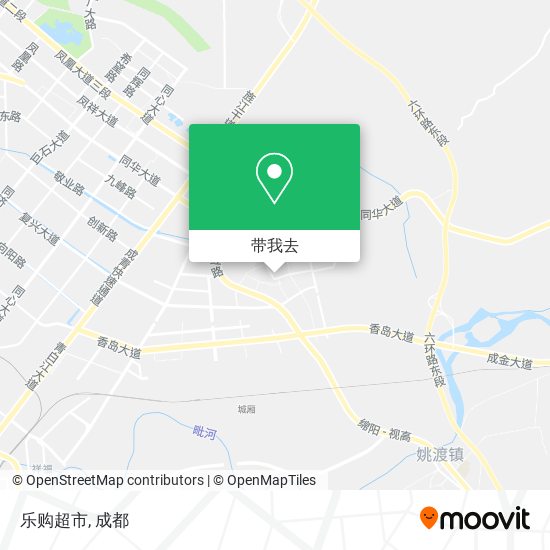 乐购超市地图