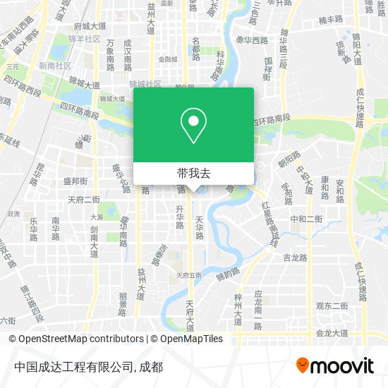 中国成达工程有限公司地图