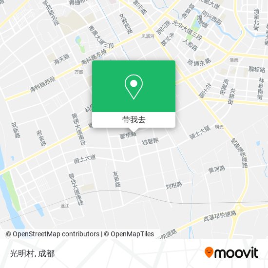 光明村地图