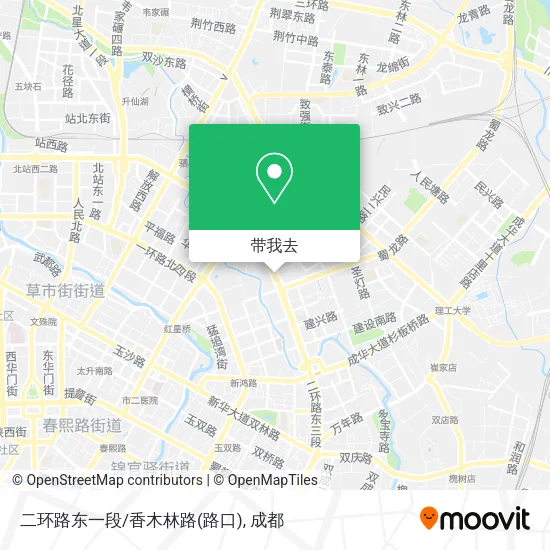 二环路东一段/香木林路(路口)地图