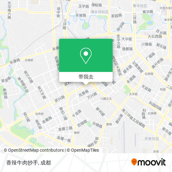 香辣牛肉抄手地图