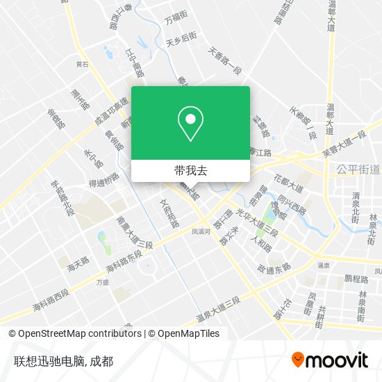 联想迅驰电脑地图