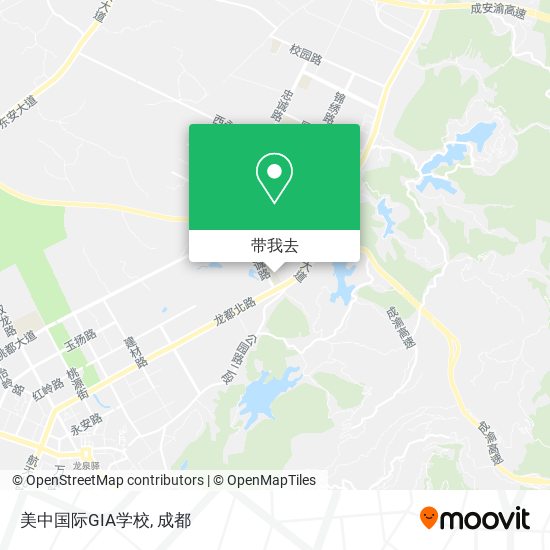 美中国际GIA学校地图