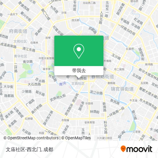 文庙社区-西北门地图