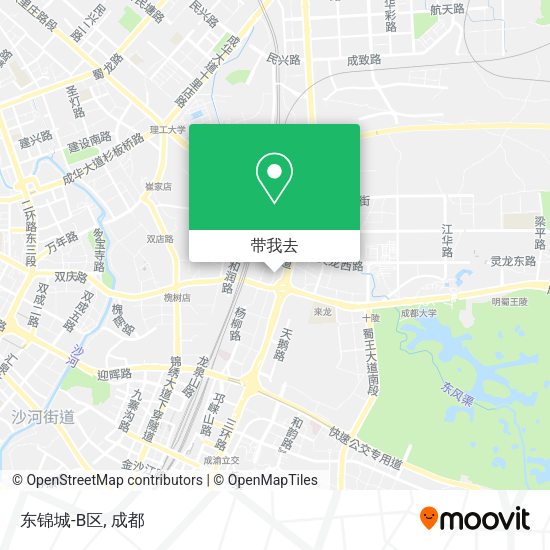 东锦城-B区地图