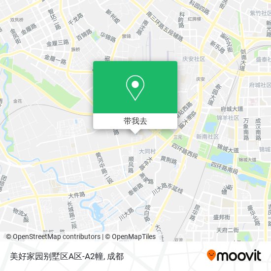 美好家园别墅区A区-A2幢地图