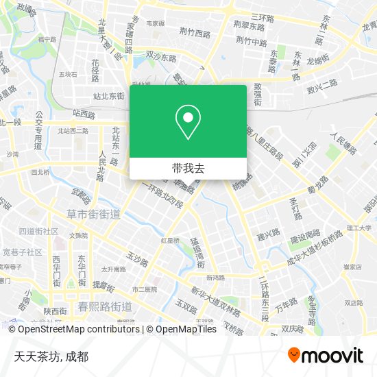 天天茶坊地图