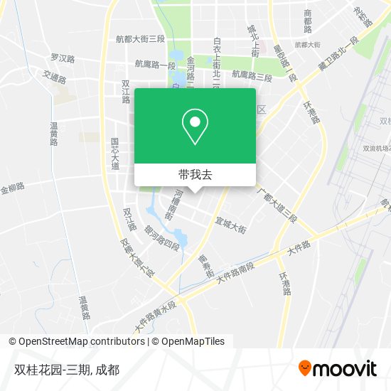 双桂花园-三期地图
