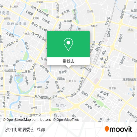 沙河街道居委会地图