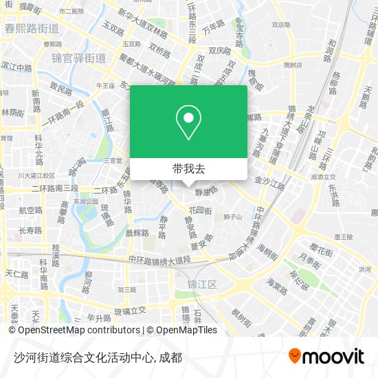沙河街道综合文化活动中心地图