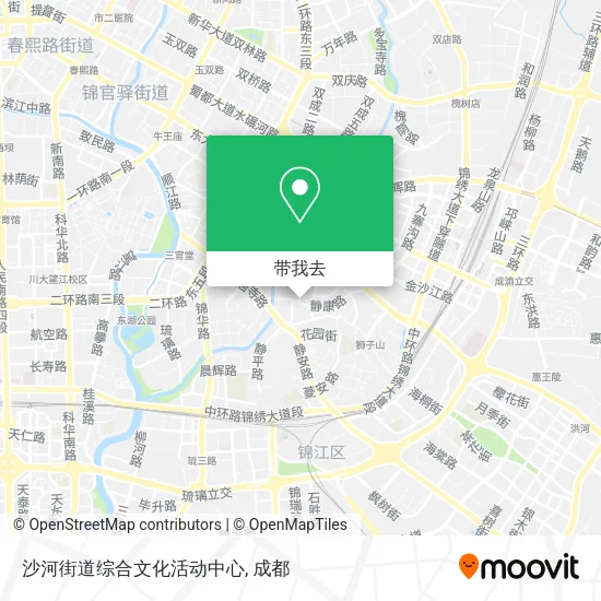 沙河街道综合文化活动中心地图