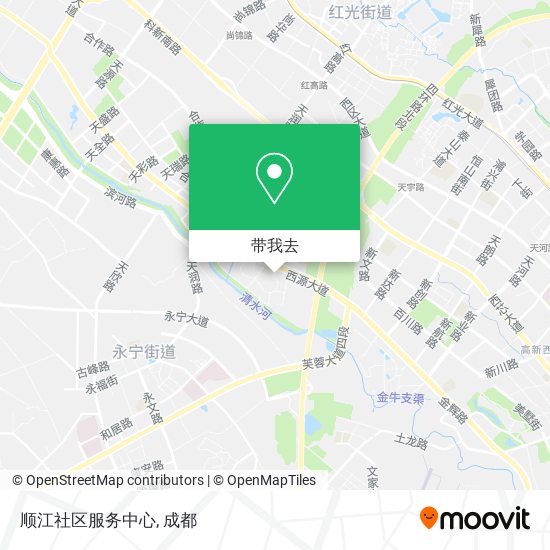 顺江社区服务中心地图