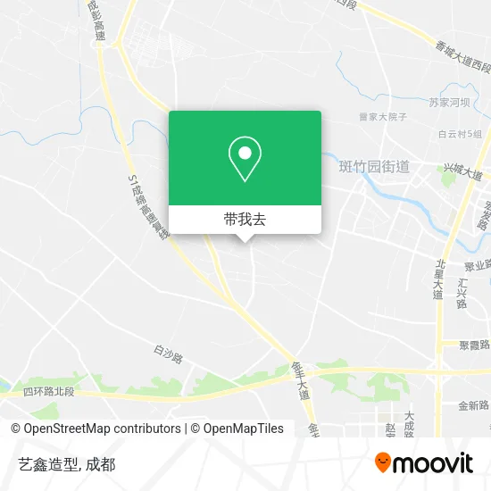 艺鑫造型地图