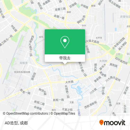 AD造型地图