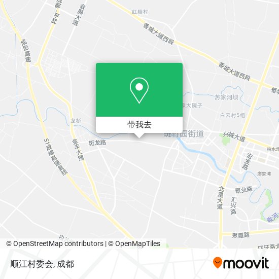 顺江村委会地图