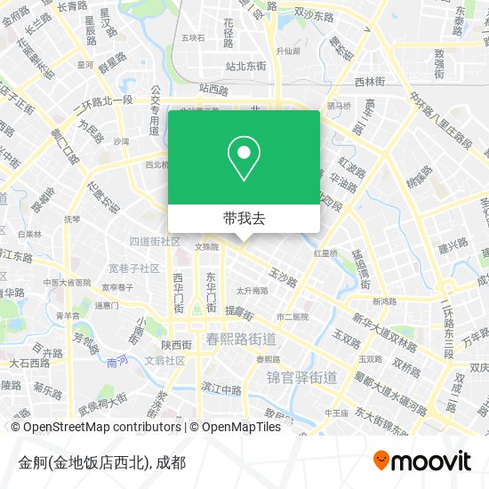 金舸(金地饭店西北)地图