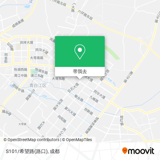 S101/希望路(路口)地图