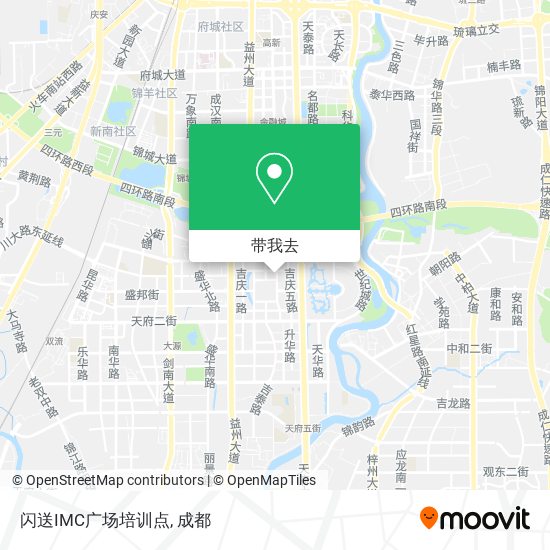 闪送IMC广场培训点地图