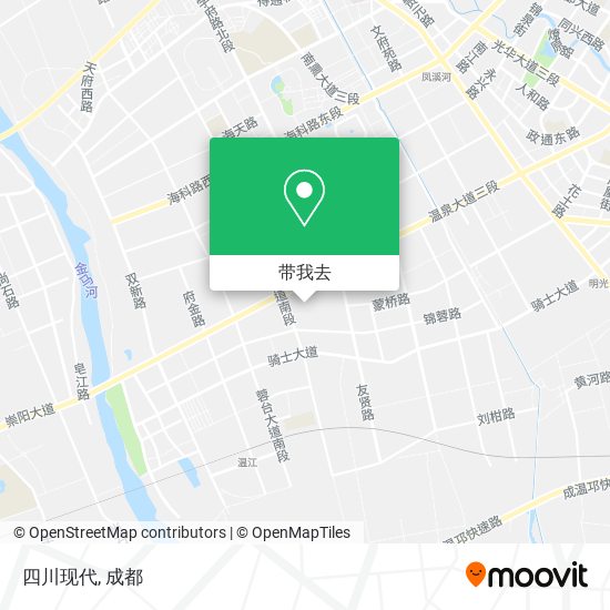 四川现代地图