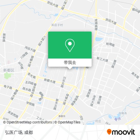 弘医广场地图