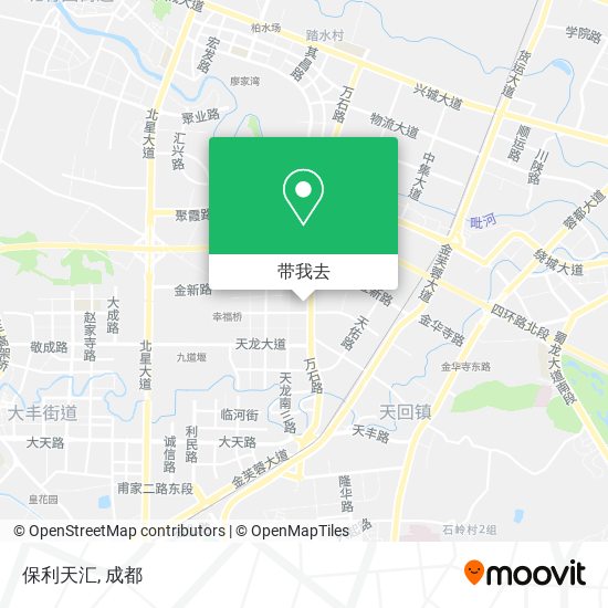 保利天汇地图