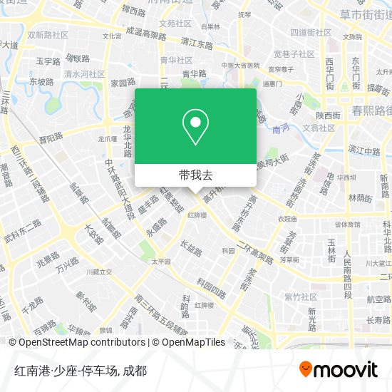红南港·少座-停车场地图