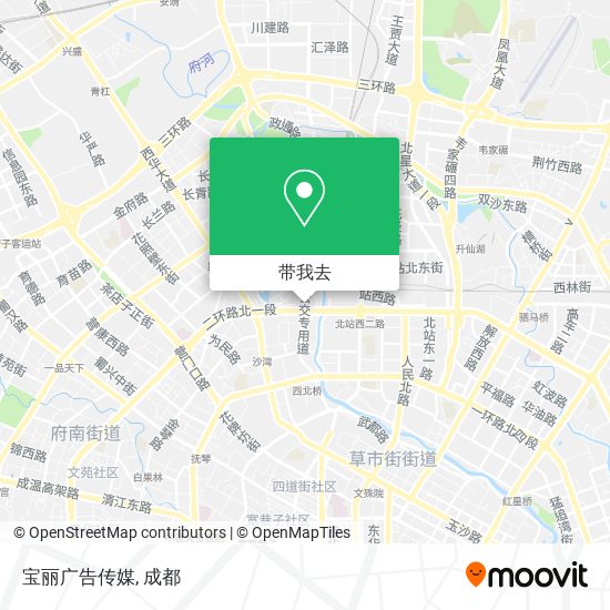宝丽广告传媒地图